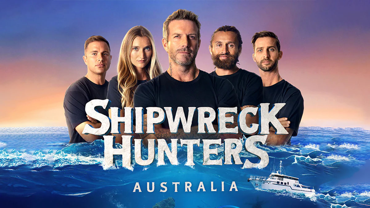 Disney Plus Documentary "Shipwreck Hunters" in Australia